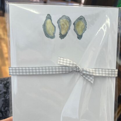 Oyster notepad