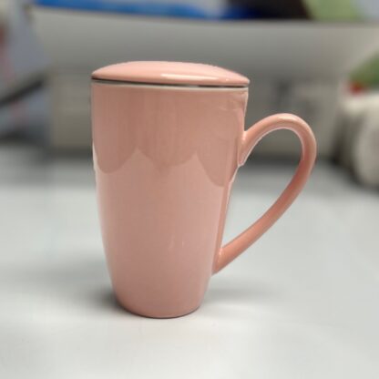 Pink Infuser Mug