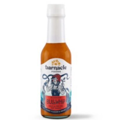 Barnacle Foods Bullwhip Kelp Hot Sauce | Kelp & Piri-piri Peppers | Delicious Savory Umami Flavor & Heat | Packed with Vitamins & Minerals | Great for Dipping & Pouring | Made in Alaska | 1 Pack