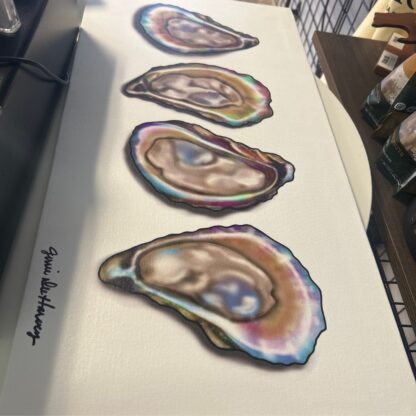 Large canvas oysters