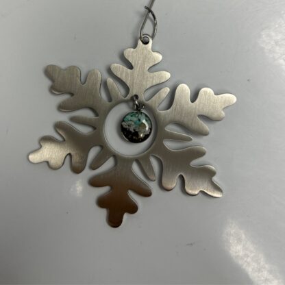 Snowflake Wrangell sand Ornament