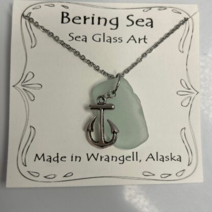 Bearing Sea Glass large anchor