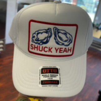Shuck Yeah White Trucker Hat