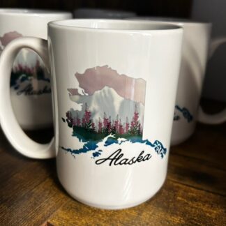 Alaska scene mug